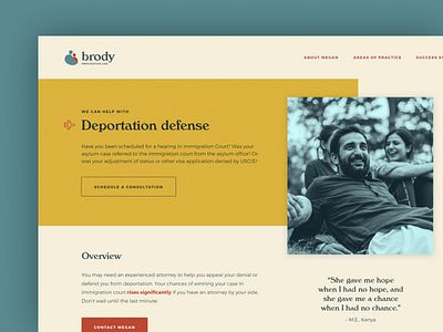 Immigration Law Website