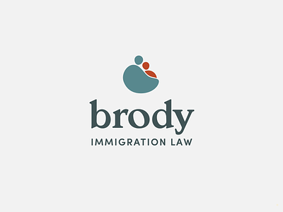 Brody Immigration Law logo redesign branding immigration lawyer logo