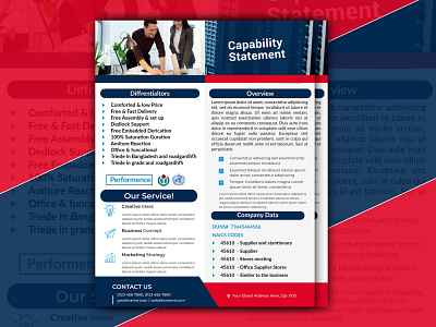 Capability-Statement branding capabilitystatement graphic design logo ui