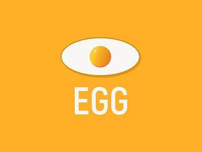 Gradient Egg Design brand identity branding design egg egg egg logo eggs gradient logo modern logo monogram