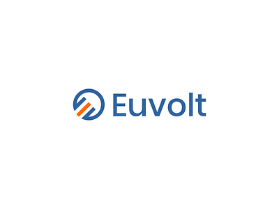 Euvolt Logo Design brand brand identity branding icon logo identity design lettermark logo logotype modern powerpoint simple logo uniqe