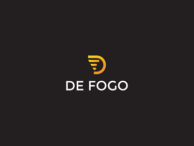 G+F logo design ( De fogo).