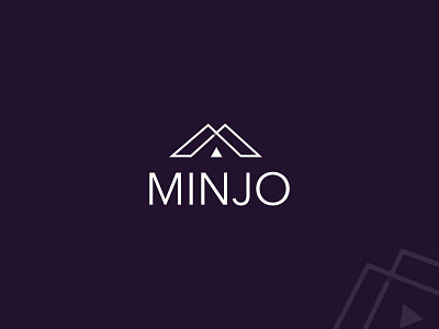 MINJO Logo Design! brand logo dribbble letter m logo logo designer logo maker logo type m minimalist design minjo modern logo simicity workable logo