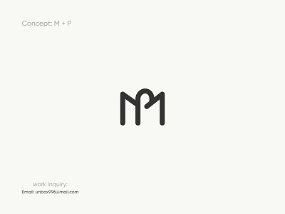 MP letter brand identity branding design graphic design letter lettermp logo logoletter m modern logo monogram mp p pm ui video