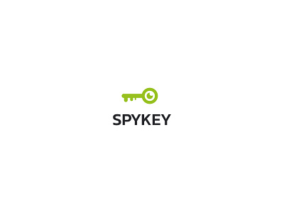 Spykey Logo Design brand identity camera cctv design graphicdesigner key keylogo keyspy logo spy spykey spylogo ui ux websitelogo
