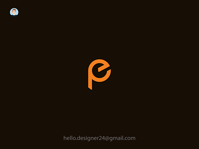 PE Letter logo brandmark ep icon letter logo logo modern logo pe pe logo soild color wardmark