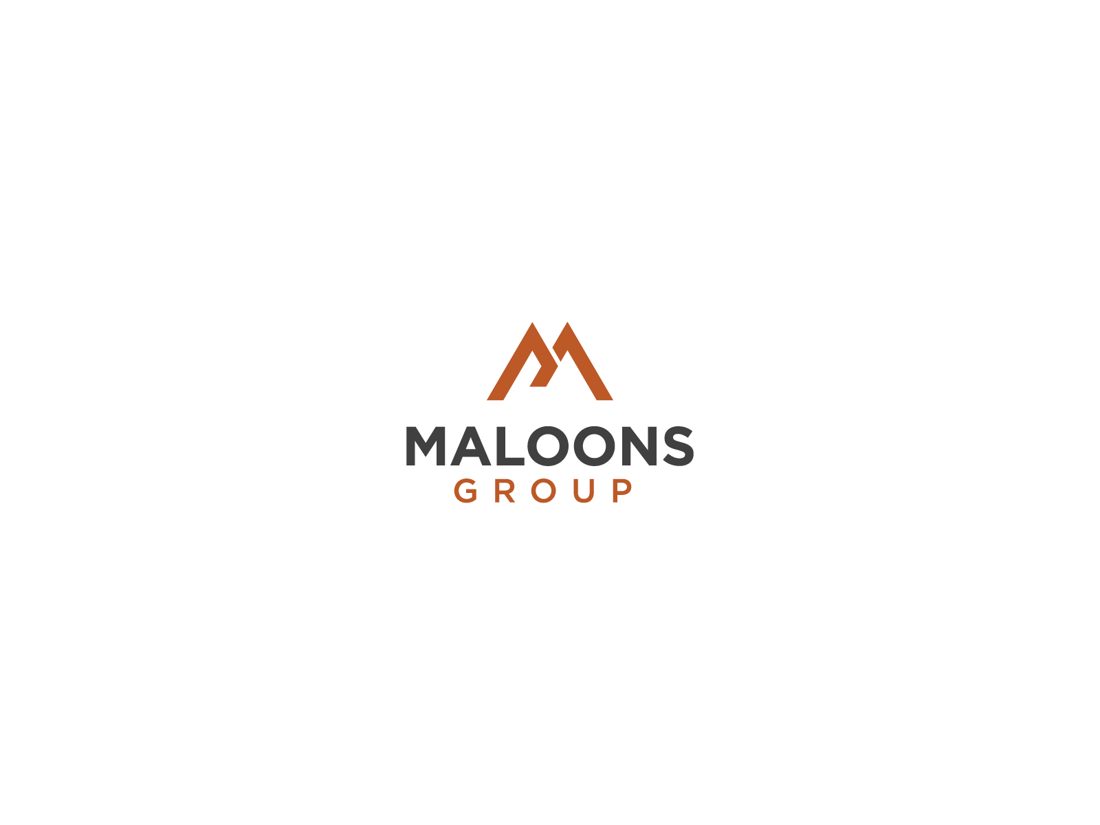 Maloons group logo 3d brand identity branding brandmark design graphic design illustration logo modern logo ui vector