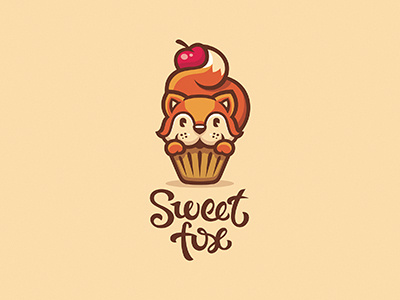 Sweet berry cake cherry cookies fox logo orange pie squirrel sweet