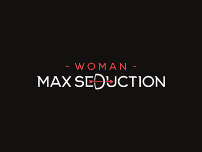 Max Seduction arrow design lodo max meet seduction temptation woman