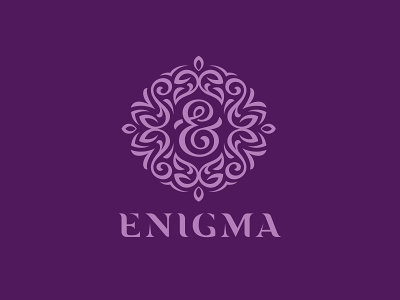 Enigma beauty brand cosmetics design enigma eyelashes eyes girl logo ornament