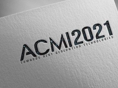 ACMI 2021 brand or company branding business card design graphicdesigner illustration logo logo design moden typography unique unique logo