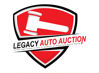 Legacy Auto Auction brand or company icon illustration logo logo design moden unick unique unique logo vector