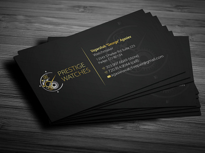 modern minimal business card design brand or company branding graphic design modern