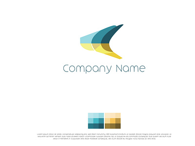 Airport planning consulting company logo advertisement airport planning banding brand or company branding company logo consulting company design logo logo design moden planning unick vector