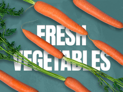 Creative Vegetable Banner