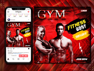 Fitness Banner Design