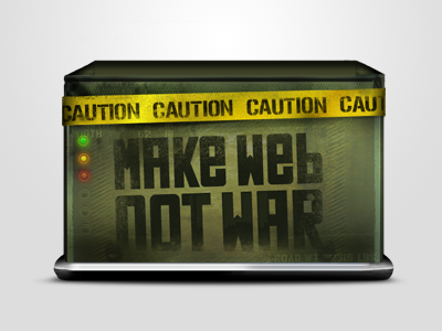 Make Web Not War (The Box) element