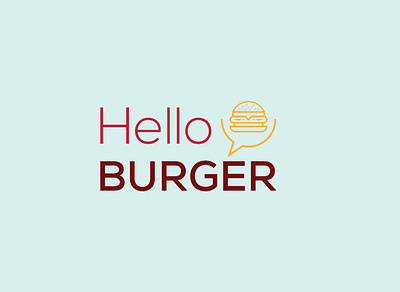 burger logo design brand design burger flat food logo design icon logo minimalist modern restaurant