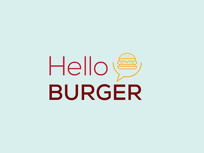 burger logo design