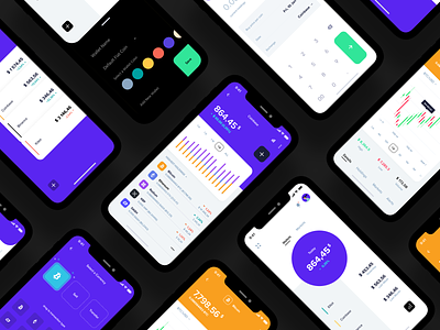 Crypto portfolio manager UX/UI map app bank banking bitcoin cards crypto crypto wallet cryptocurrency dark ui dashboad exchange figma finance financial fintech fintech app graph transfer ux wallet
