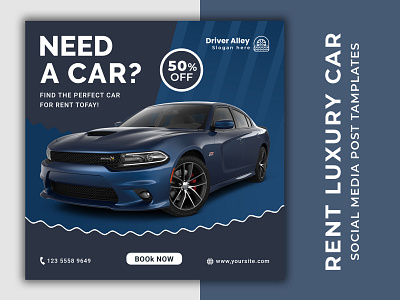 Need A Car Social Media Post Template Design adobe photoshop banner design car banner facebook ad graphic design logo luxury car need a car social poster ui