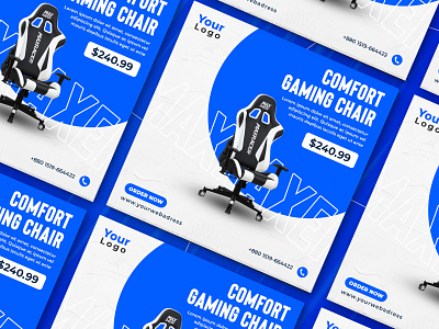 Comfort Gaming Chair Product Banner Design banner design branding facebook ad facebook post food social media gaming chair gdaminur55 graphic design instagram banner instagram post interior design packaging design product design social media banner social poster sport car sport flyer web banner