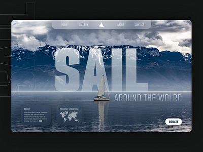 Landingpage Design Sailing