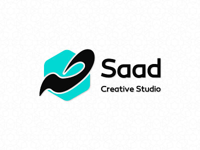 Saad Creative Studio branding design design agency designer flat illustration logo logo design logoshape logotype minimal typography vector