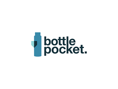 Bottle Pocket. logo design logo design concept logo designer