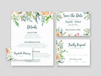 Wedding Collateral wedding invitations