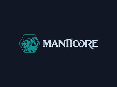 Manticore logo logo design logo designer