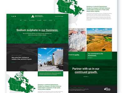 Saskatchewan Mining & Mineral canada canadian designer green industrial industrial design mining saskatchewan website design