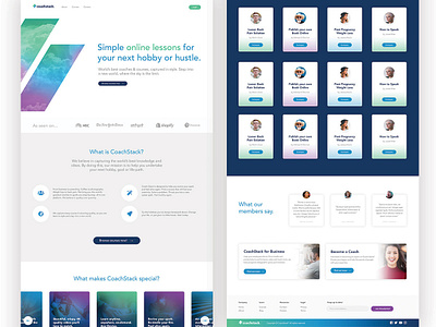 Coachstack.com web design web design agency website design