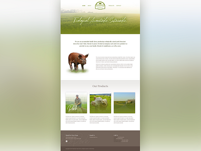 HaanOver View Farms agriculture design farm design farm website web design website designer