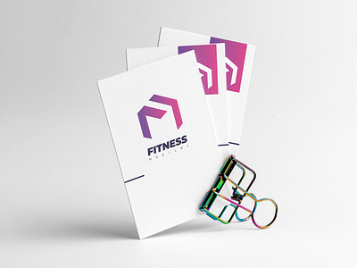 Fitness Mobile business cards