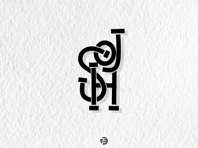 Name logo's (JOSH) branding design designer graphic design icon iconography ilustration lineart logo minimal typography ui ux