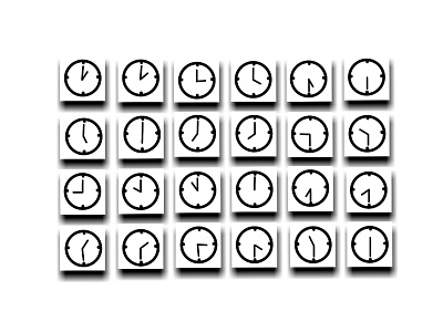 Clock iconography (Icon) branding design designer flat flatdesign graphic design icon icon design icon set iconography illustration lineart logo minimal mockup