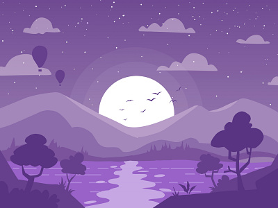 To Night View By Wijayaa 99 On Dribbble