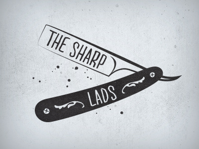 The Sharp Lads band brand branding lads logo logotype razor sharp