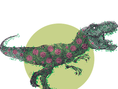 REX 1 animals design design art dino dinosaurio dinosaurs illustration prehistory