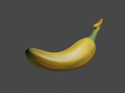 Banana blender3d frostnout illustration