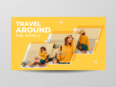 Travel around the world Road trip concept design discover graphic design vector