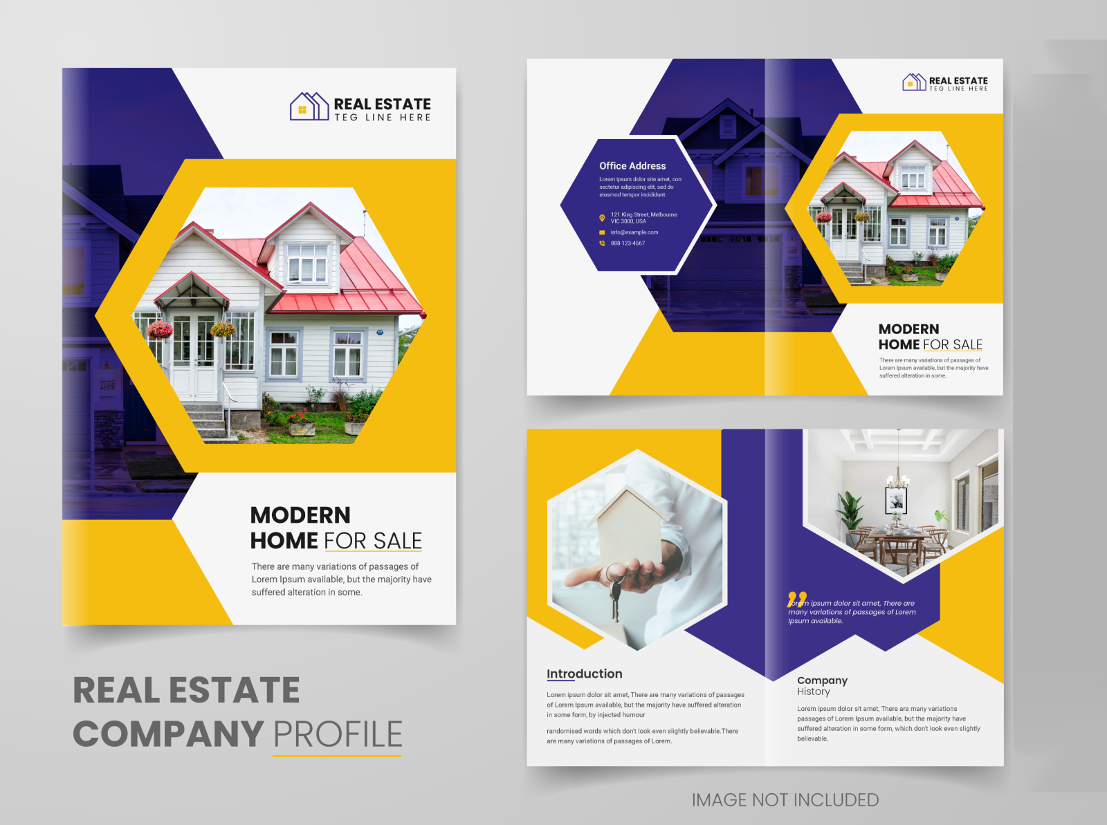 real estate company profile presentation free download