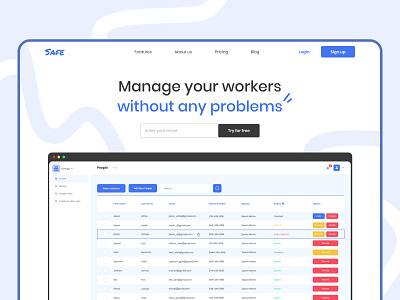 SaaS Landing Page