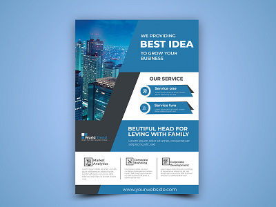 Corporate flyer design