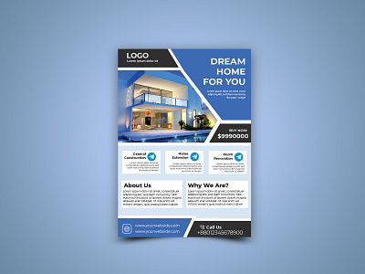 real-estate flyer design business flyers bussines flyer design corporate flyer design flat flyer design flyer flyer design flyer template flyers real estate flyer