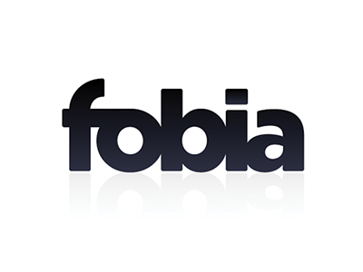 Fobia Logo logo typography