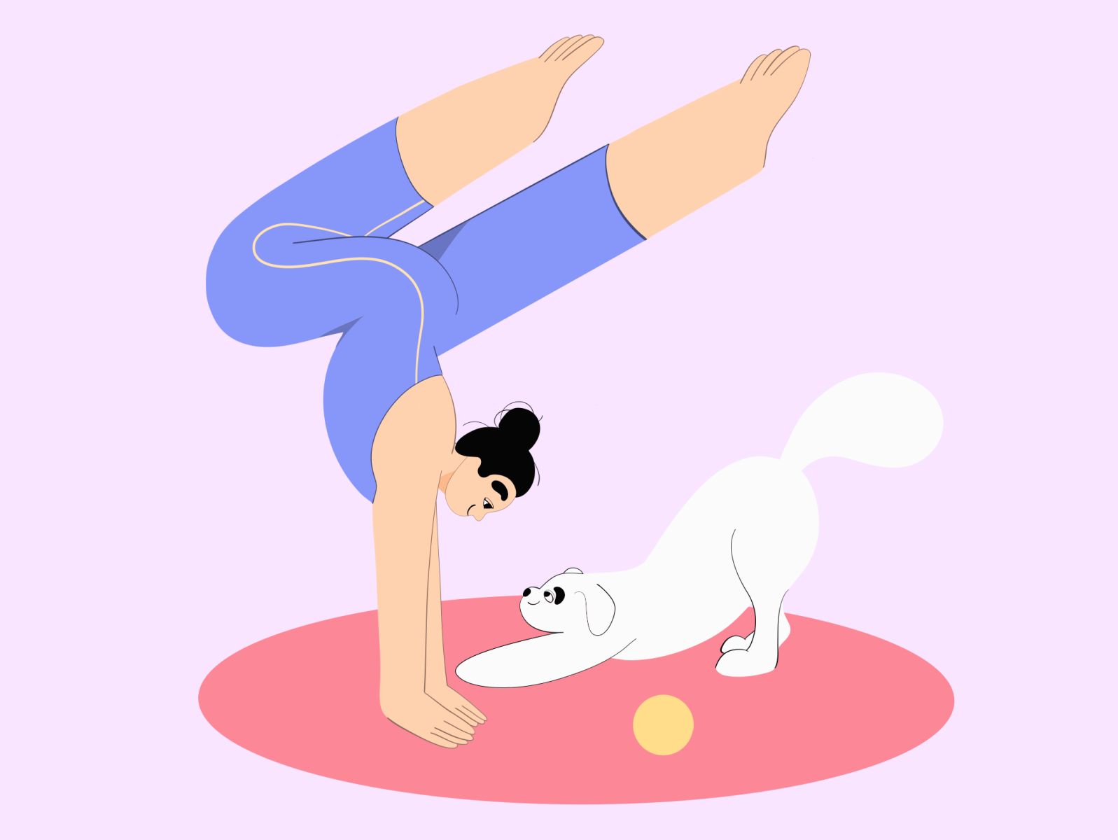 Handstand by Jarlin on Dribbble