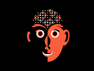 Neuroportraits brain branding character face illustration intelligence neurodiversity neurology portrait