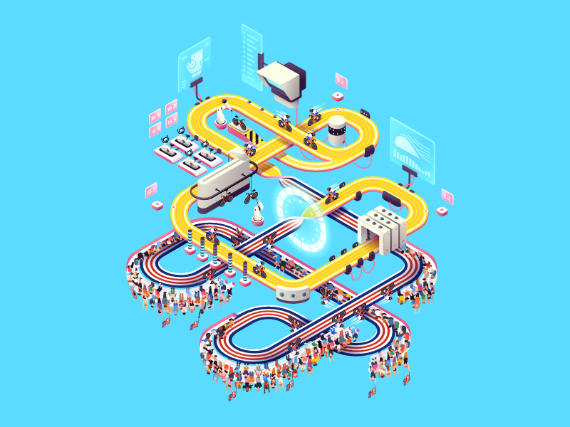 Tokyo Olympics: The Velodrome by Eduardo Barbosa on Dribbble